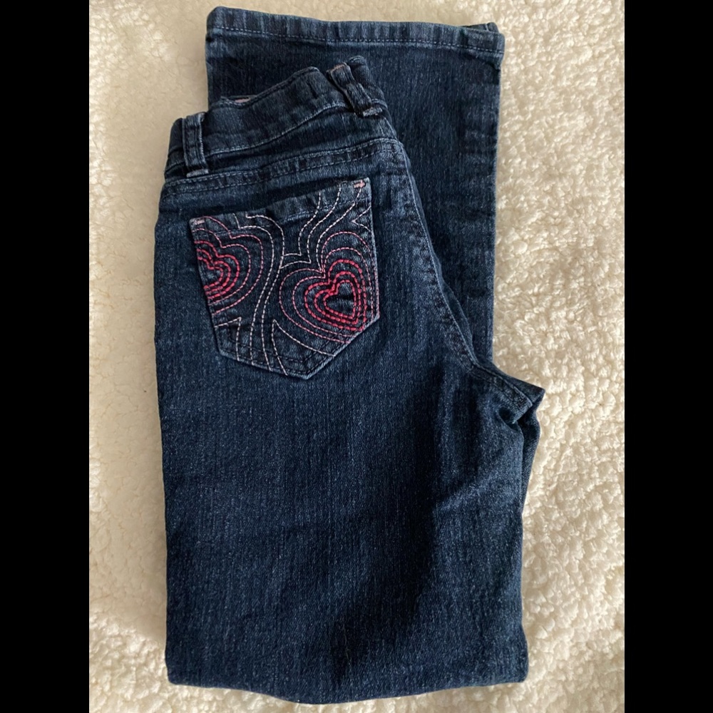 lei girls jeans size 8R. In brand new condition if not actually brand new.